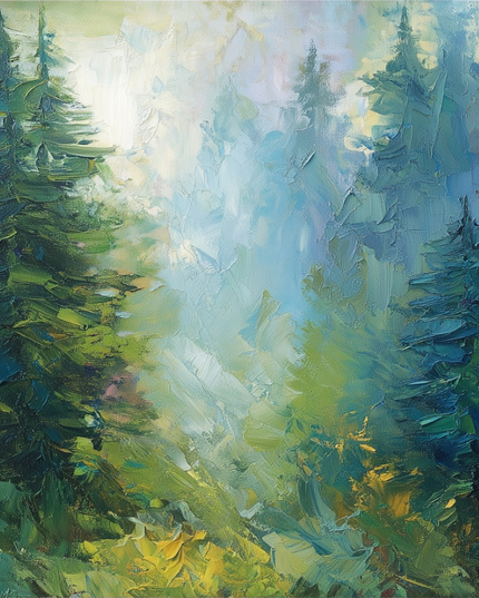 Morning in the Woods