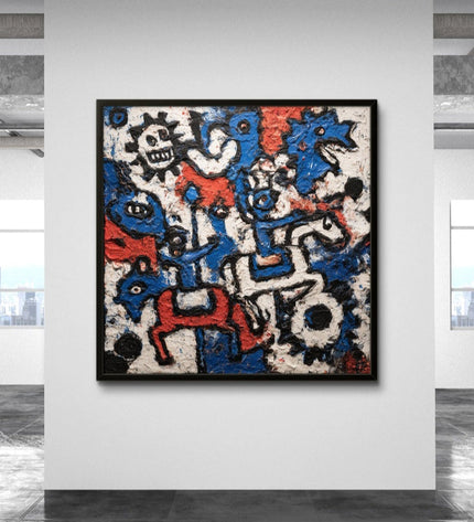 Urban Totems Fine Art Club Original