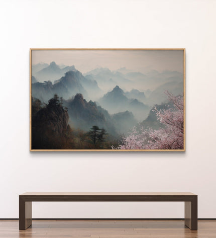 Mist Over Mountains Fine Art Club Original