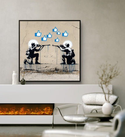 Clash of Influence Fine Art Club Original