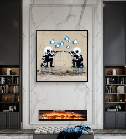 Clash of Influence Fine Art Club Original