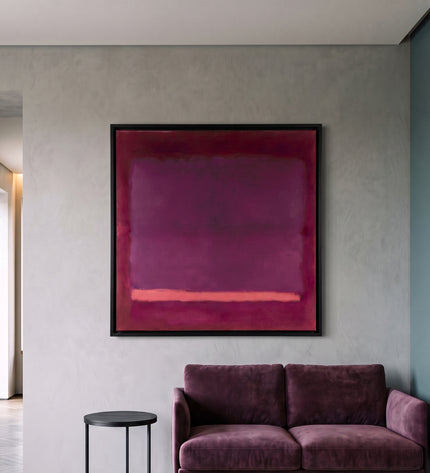 Violet Stillwater — in its individually designed living room; digital artwork visualization