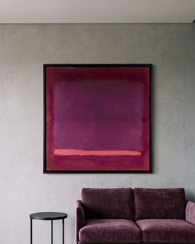Violet Stillwater — in its individually designed living room; digital artwork visualization