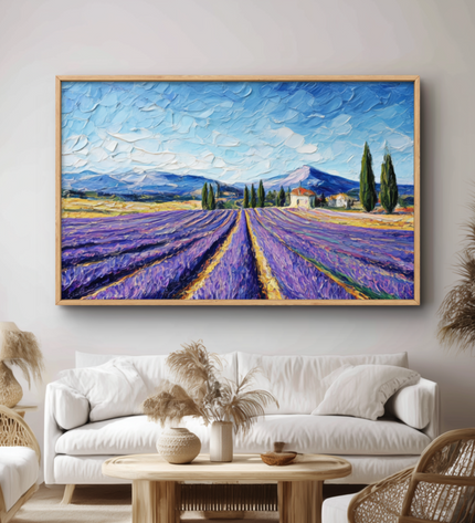 Lavender Pathway Fine Art Club Original