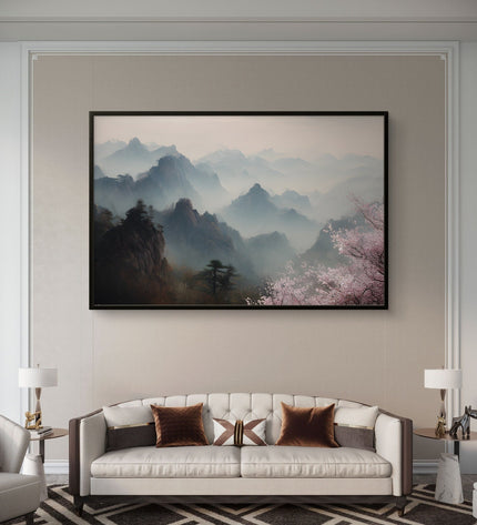 Mist Over Mountains Fine Art Club Original