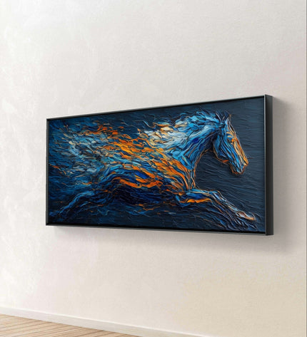Bluefire Stallion Fine Art Club Original