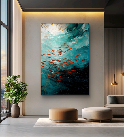 Currents of Life Fine Art Club Original