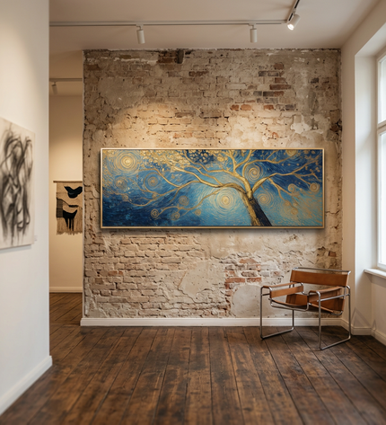 Tree of Dreams displayed in a contemporary gallery setting