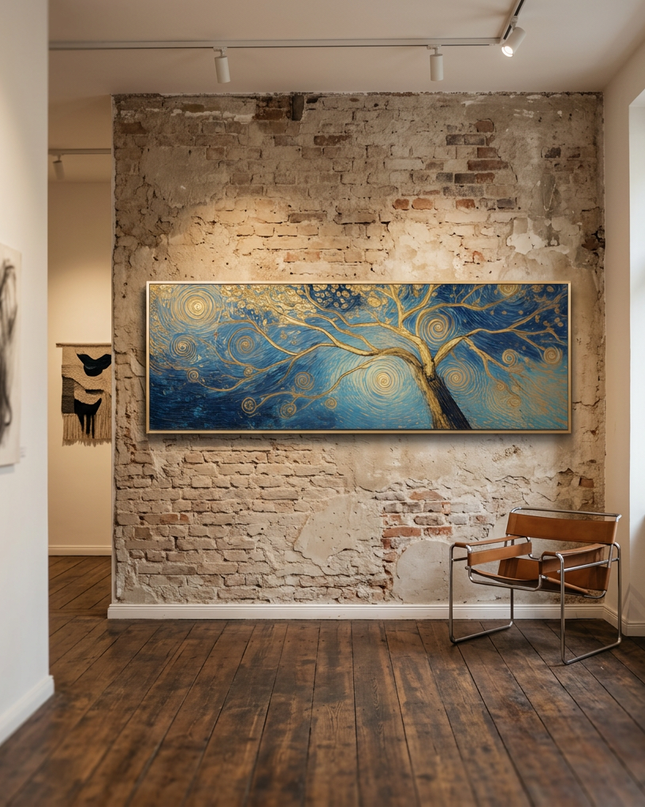 Tree of Dreams displayed in a contemporary gallery setting
