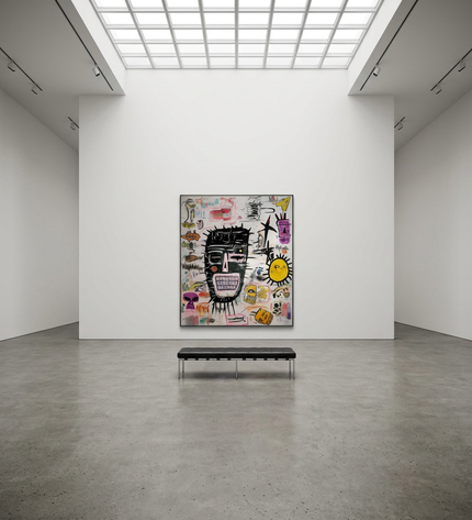 Tribal Pop displayed in a contemporary gallery setting