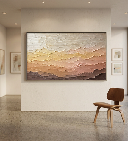 Canyon Light displayed in a contemporary gallery setting