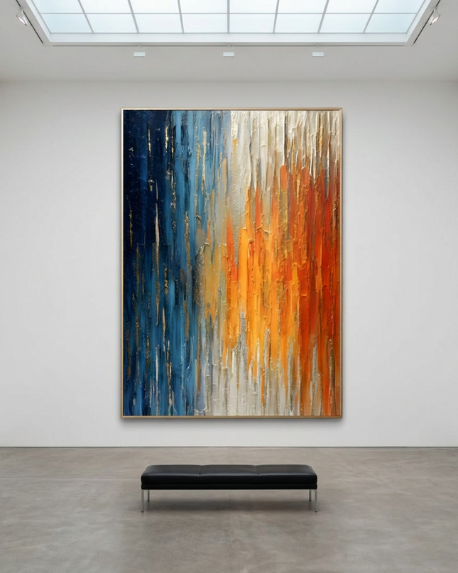 Andromeda Blaze displayed in a contemporary gallery setting