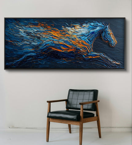 Bluefire Stallion Fine Art Club Original