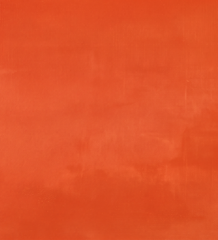 Orange Horizon — gently angled paint-surface detail; digital artwork visualization