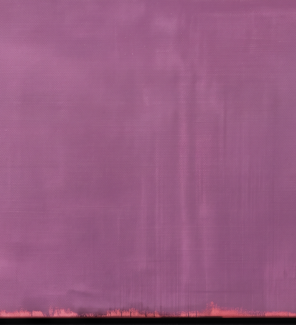 Plum Resonance — gently angled paint-surface detail; digital artwork visualization
