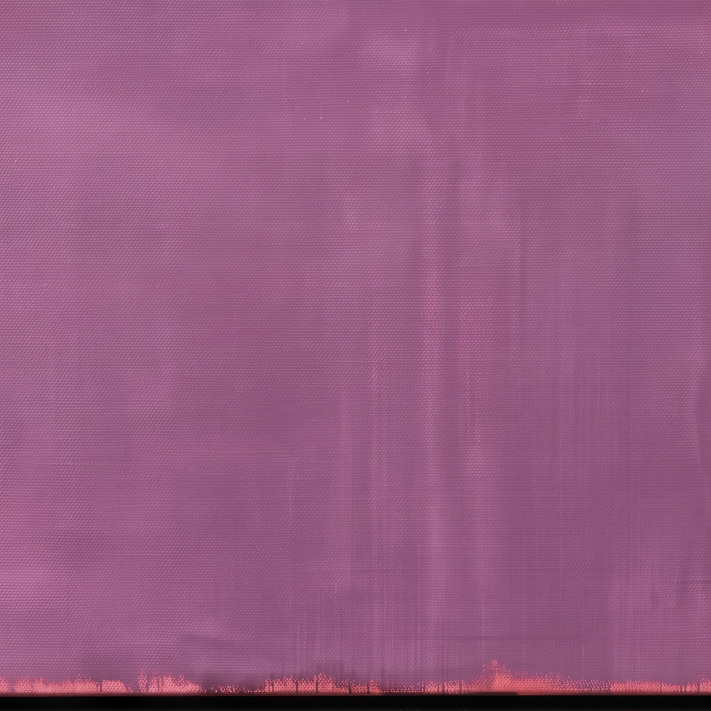 Paint and brushwork of Plum Resonance up close
