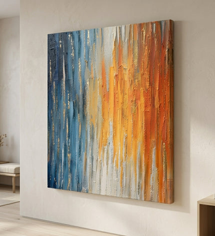 Andromeda Blaze hand-painted original as gallery wrap canvas preview