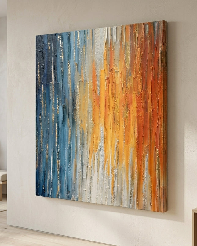 Andromeda Blaze hand-painted original as gallery wrap canvas preview