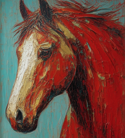 Untamed Strength Fine Art Club Original