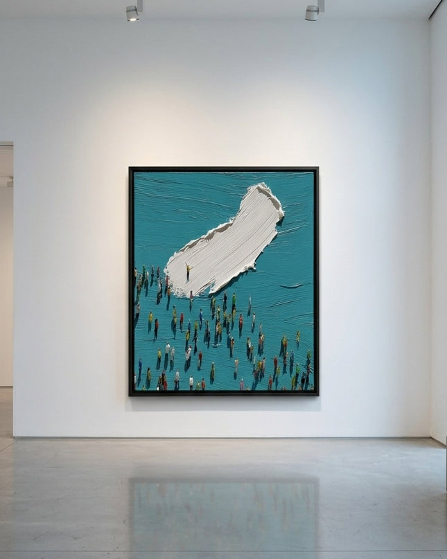 Center Stage displayed in gallery setting