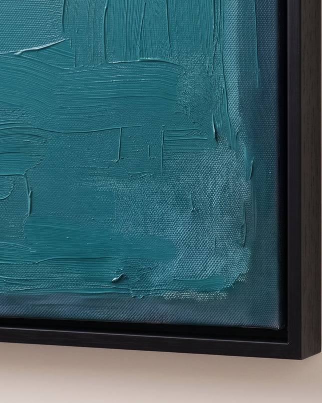 Deep Blue Rest — second paint-surface detail; digital artwork visualization