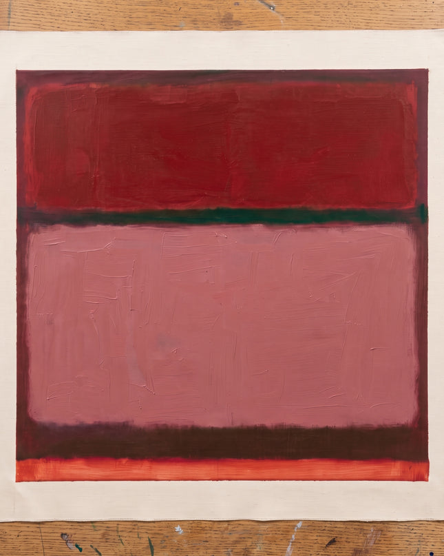 Ember Below — flat unstretched canvas with blank margins; digital artwork visualization