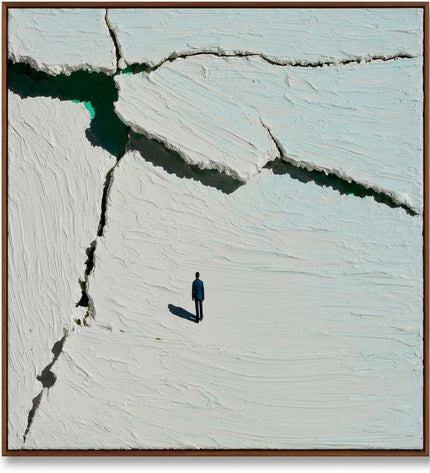 Fracture Line by Artmere, original hand-painted artwork on canvas
