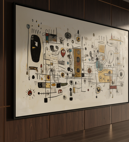 Orbiting Thoughts Fine Art Club Original