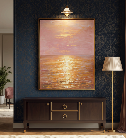 Golden Horizon Fine Art Club Original