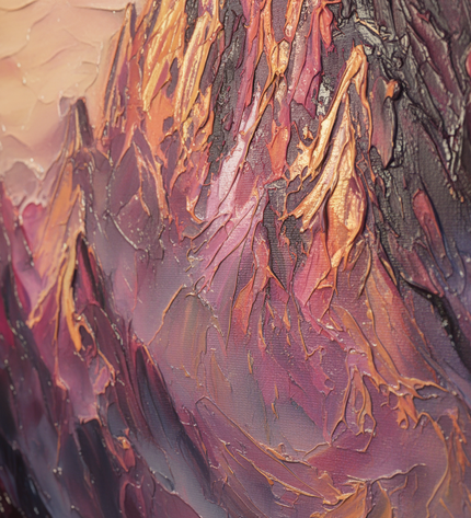 Majestic Rise Fine Art Club Original