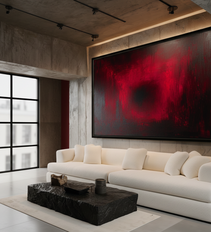 Ruby Glow Fine Art Club Original