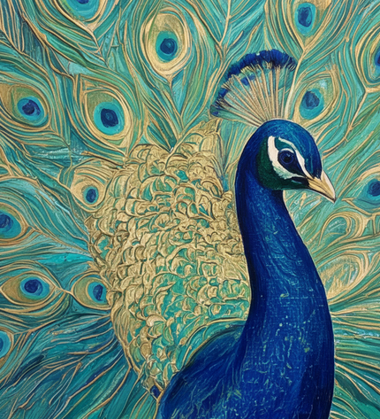 Feathers of Fortune Fine Art Club Original