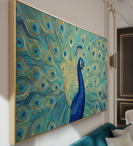 Feathers of Fortune Fine Art Club Original