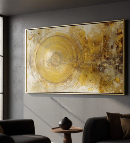 Golden Solstice Fine Art Club Original