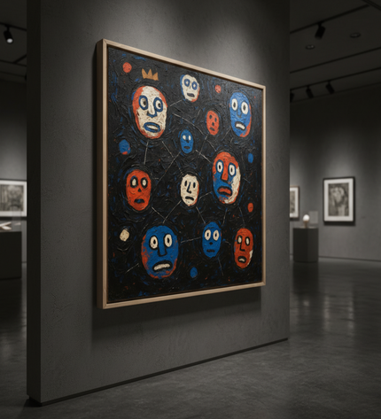 Cosmic Conversations Fine Art Club Original