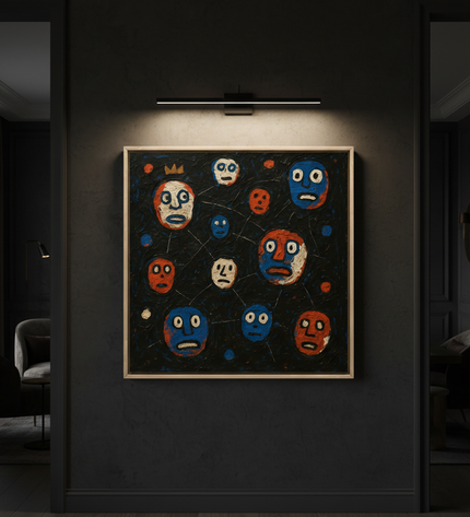 Cosmic Conversations Fine Art Club Original