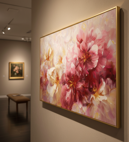 Silk Petals Fine Art Club Original