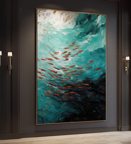 Currents of Life Fine Art Club Original