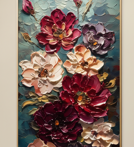 Moonlit Bouquet Fine Art Club Original