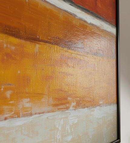 Rust and Gold Fine Art Club Original