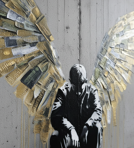 Wings of Debt Fine Art Club Original