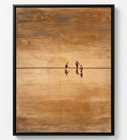 Golden Arena by Artmere, original hand-painted artwork on canvas