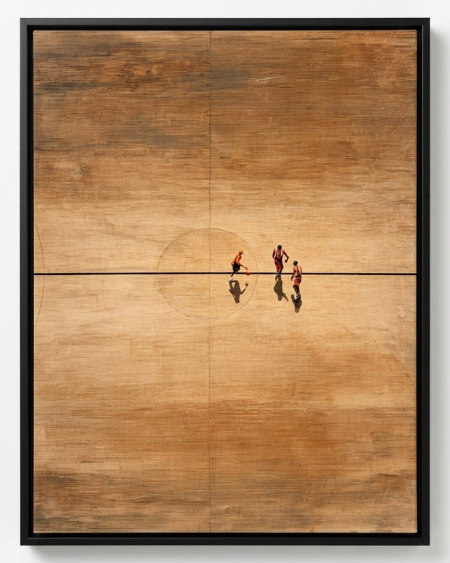 Golden Arena by Artmere, original hand-painted artwork on canvas