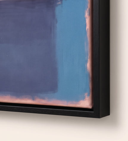 Midnight Petrol — framed corner and paint-surface detail; digital artwork visualization