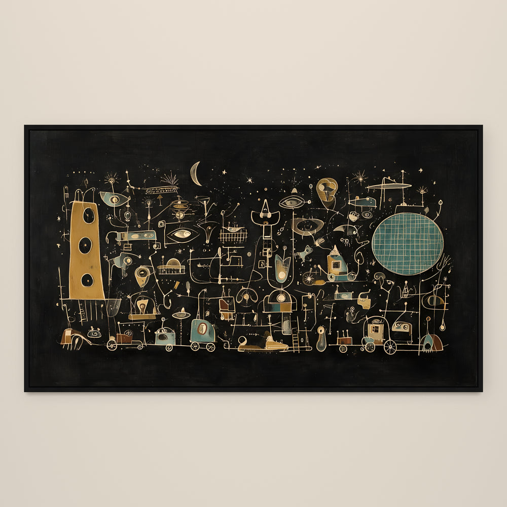 Moonlit Machines im Atelier