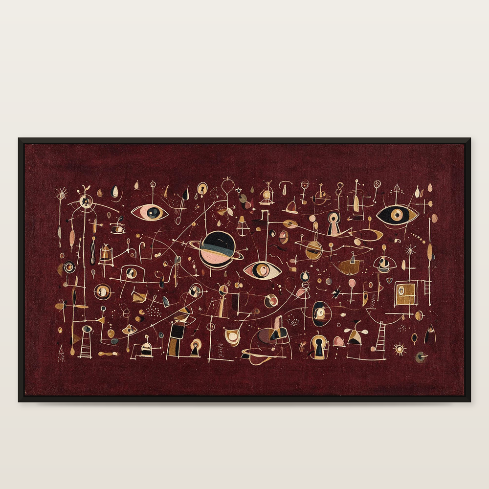 Oxblood Orbits im Atelier