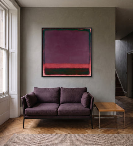 Plum Aftertone — slightly angled interior view; digital artwork visualization
