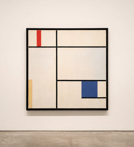 Quiet Crossing — gallery presentation; digital artwork visualization