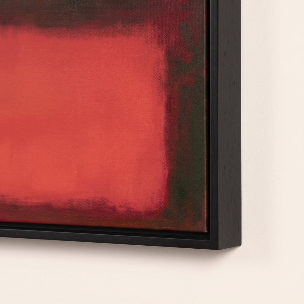 Edge and surface of Red Under Silence