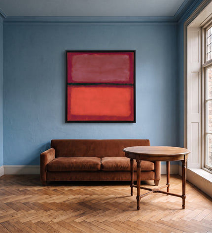 Sienna Glow — slightly angled interior view; digital artwork visualization